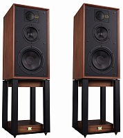 Wharfedale Linton (with Stands) Antique Walnut