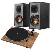 Pro-Ject T1 OM5e Walnut + Klipsch R41 PM