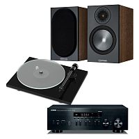 Pro-Ject T1 OM5e + Yamaha R-N402 + MONITOR AUDIO Bronze 50 6G