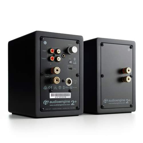Audio-Technica AT-LPW50PB Black + Audioengine A2+BT Satin Black фото 8