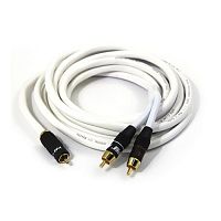 Supra Cables Y-LINK 1RCA-2RCA WHITE 12M