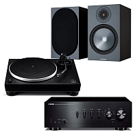 Audio-Technica AT-LP5x + Yamaha A-S301 + MONITOR AUDIO Bronze 100 (6G)