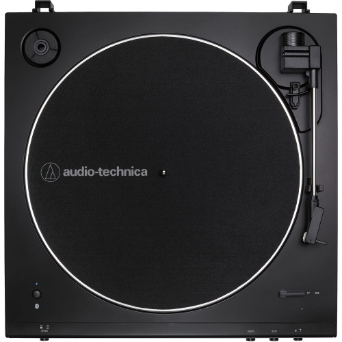 Audio-Technica AT-LP60X Bluetooth Black + Audioengine A2+ Satin Black фото 3