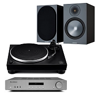 AT-LP5x + Cambridge AXA35 + MONITOR AUDIO Bronze