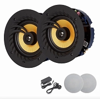 Lithe Audio 6.5" Bluetooth 5 Ceiling Speaker SKU: 03201 (комплект)