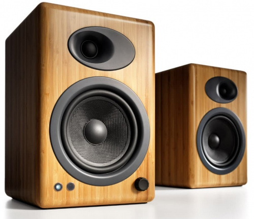 Audioengine A5+ WIRED VERSION Natural Bamboo