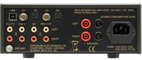 Exposure XM5 Integrated Amplifier Black фото 3