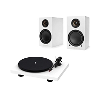 Pro-Ject Debut Carbon EVO Satin White + Triangle Elara LN01 White