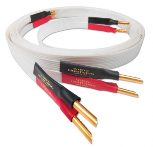 Nordost White lightning, 2x2m is terminated with low-mass Z plugs