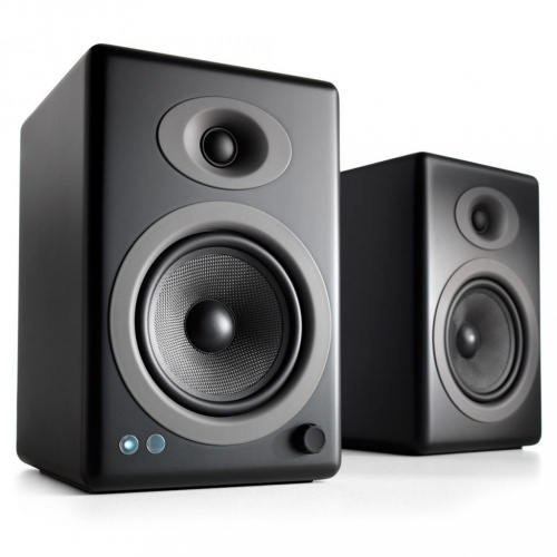 Audio-Technica AT-LPW50PB Black + Audioengine A5+BT Satin Black фото 7