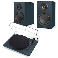 Triangle Turntable Blue + Triangle LN01A Blue