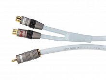 Supra Cables Y-LINK 1RCA-2RCA M-F BLUE 25CM