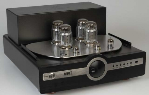 Synthesis A50T lntegrated stereo power tube amplifier BLack фото 4