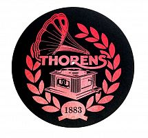 Thorens Felt mat, 300mm, красно-черный
