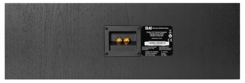 ELAC Debut 2.0 Center Channel Speaker DC62 Black Brushed Vinyl фото 2