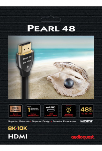 AUDIOQUEST hd 0.6m 48G HDMI Pearl фото 2