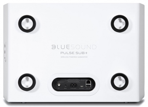 Bluesound PULSE SUB Plus Wireless Powered Subwoofer White фото 2