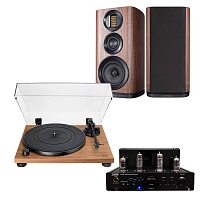 Audio-Technica AT-LPW40WN + Taga Harmony HTA-25B + Wharfedale EVO 4.2