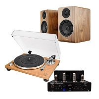 Audio-Technica AT-LPW30TK + Taga Harmony HTA-25B Black + Acoustic Energy AE 100