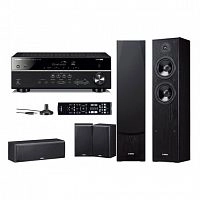 Yamaha Kino SYSTEM 385 (RX-V385 + NS-F51 + NS-P51) Black